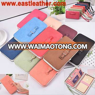 2017 Best selling classical fashion women wallet, leather wallet